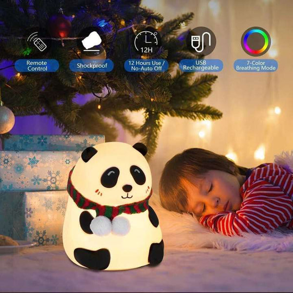 LED Cute Panda LED Night Lamp