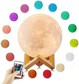 16 Color 3D Lamp with Remote Moon Lamp